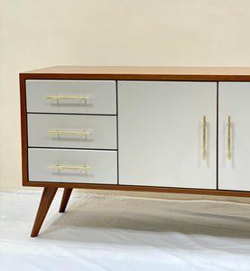 classic grey cabinet natashahomes lounge/tv cabinet brass handles